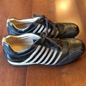 Steve Madden leather lace up men’s shoes